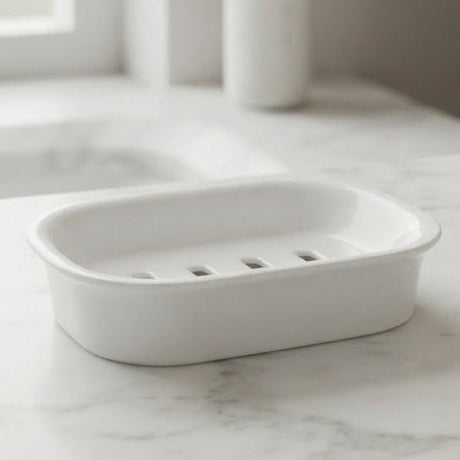 Micronware Soap Dish White at Zubaidas Homestore 