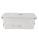 Micronware Super Lock Glass Rectangle Food Storage Container 1570ml at Zubaidas Homestore Pakistan