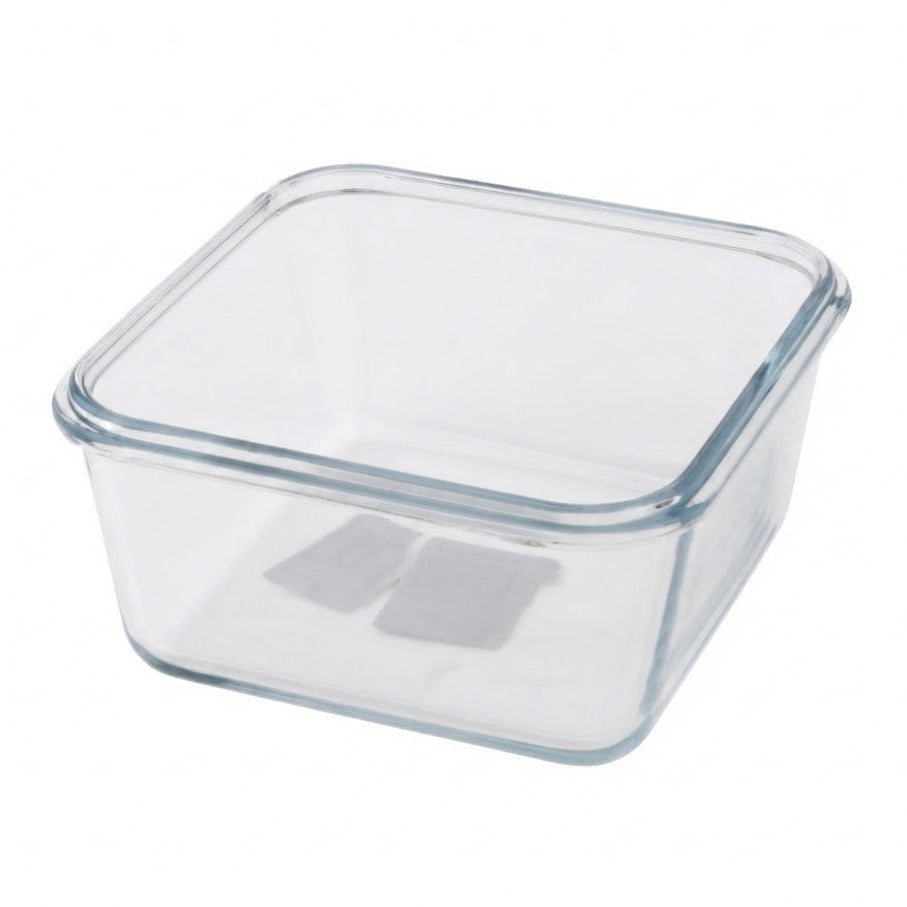 Micronware Super Lock Glass Square Food Storage Container 950ml at Zubaidas Homestore Pakistan