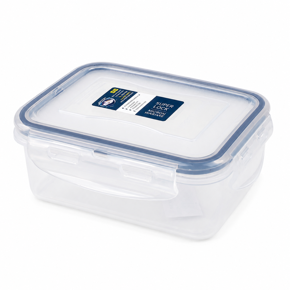 Micronware Super Lock Rectangle Food Storage Container 390ml at Zubaidas Homestore Pakistan