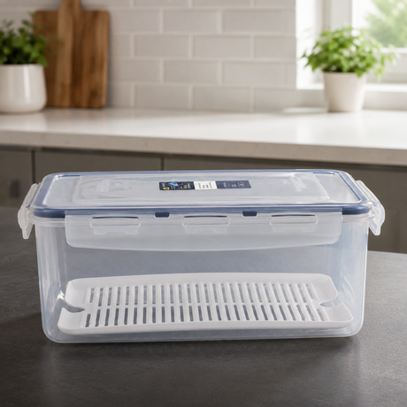 Micronware Super Lock Rectangle Food Storage Container 5500ml at Zubaidas Homestore