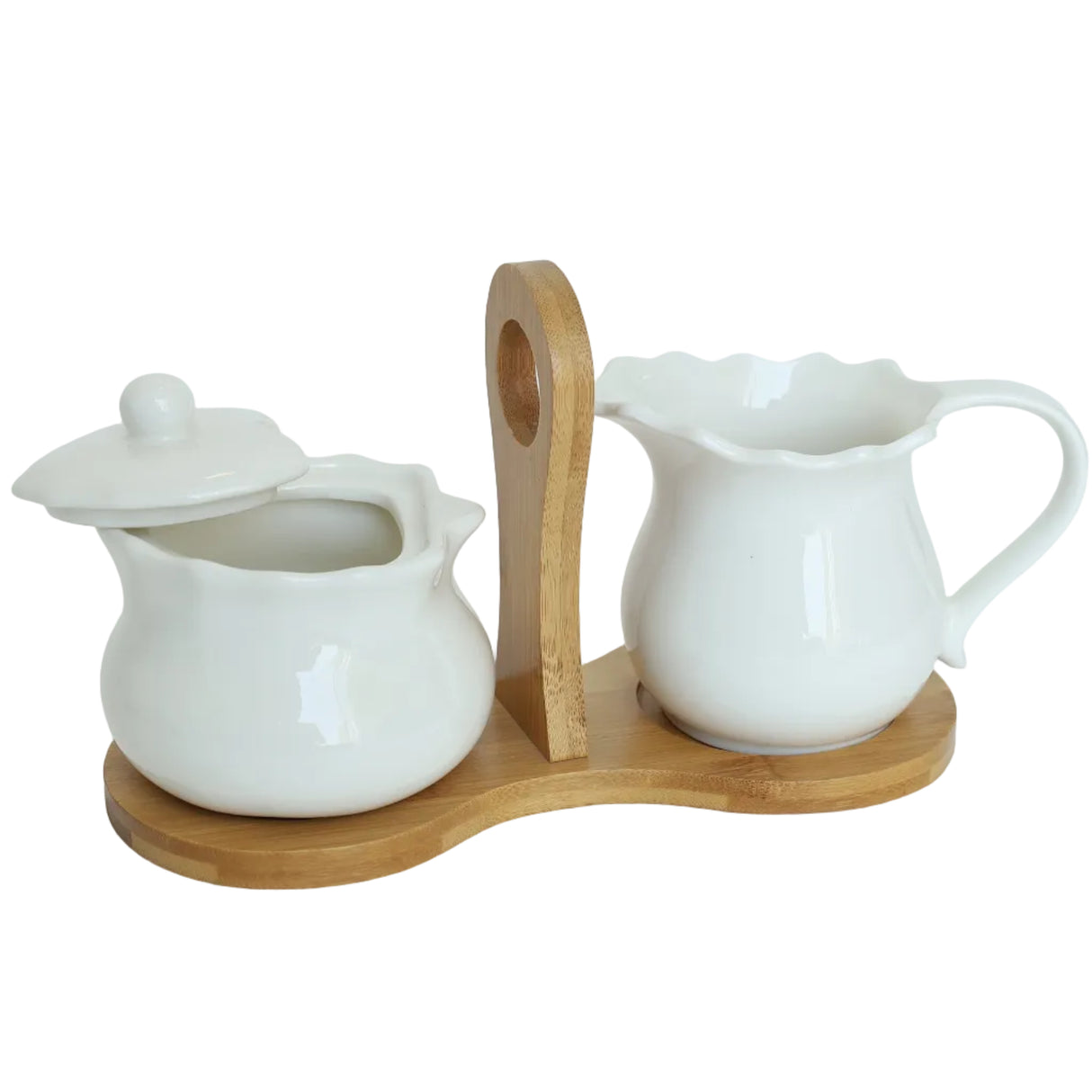 Pedestal Fruit Bowl Medium White Ceramic at Zubaidas Homestore Best for Home Shopping