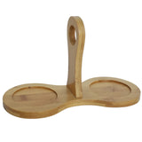 Pedestal Fruit Bowl Medium White Ceramic at Zubaidas Homestore Online Pakistan