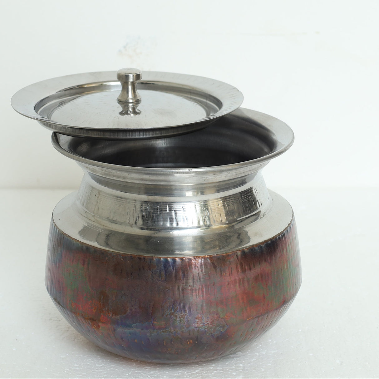 Mini Stainless Steel Daig with Copper Base at Zubaidas The Best Online Homestore in Pakistan