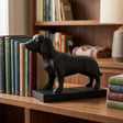 Minimalist Black Dachshund Dog Bookend at Zubaidas Homestore