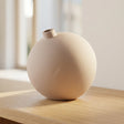 Minimalist Round Ceramic Decorative Ball Vase at Zubaidas Homestore