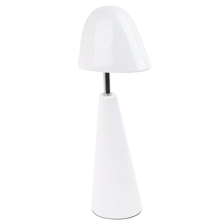 Minimalist Touch Sensor Tapered Cone Table Lamp White at Zubaidas Homestore Pakistan