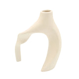 Minimalist Wave Curve Double Decorative Vase at Zubaidas Homestore Pakistan