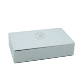 Mirrored White Glass Jewelry Box 3 Pieces Set at Zubaidas The Best Online Homestore in Pakistan