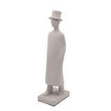 Modern Art Gentleman Statue Grey Ebonite at Zubaidas Homestore - The Largest Collection of Decor In Pakistan