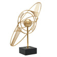 Modern Brass Globe Showpiece at Zubaidas Homestore Pakistan