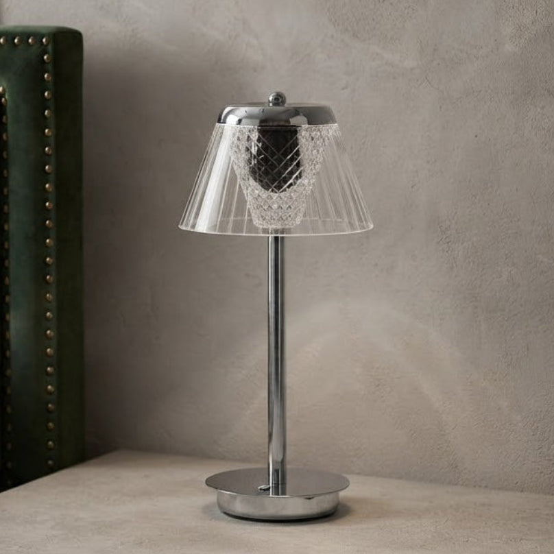 Modern Cordless Crystal Table Lamp at Zubaidas Homestore 