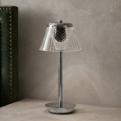 Modern Cordless Crystal Table Lamp at Zubaidas Homestore 
