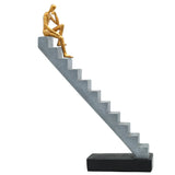 Modern Decorative Stairway Thinker Sculpture at Zubaidas Homestore Pakistan