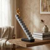 Modern Decorative Stairway Thinker Sculpture at Zubaidas Homestore