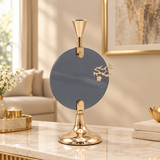 Modern Floral Accent Tabletop Candle Stand at Zubaidas Homestore