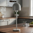 Modern Grey Touch Sensor Table Lamp with Hanging Strap at Zubaidas Homestore
