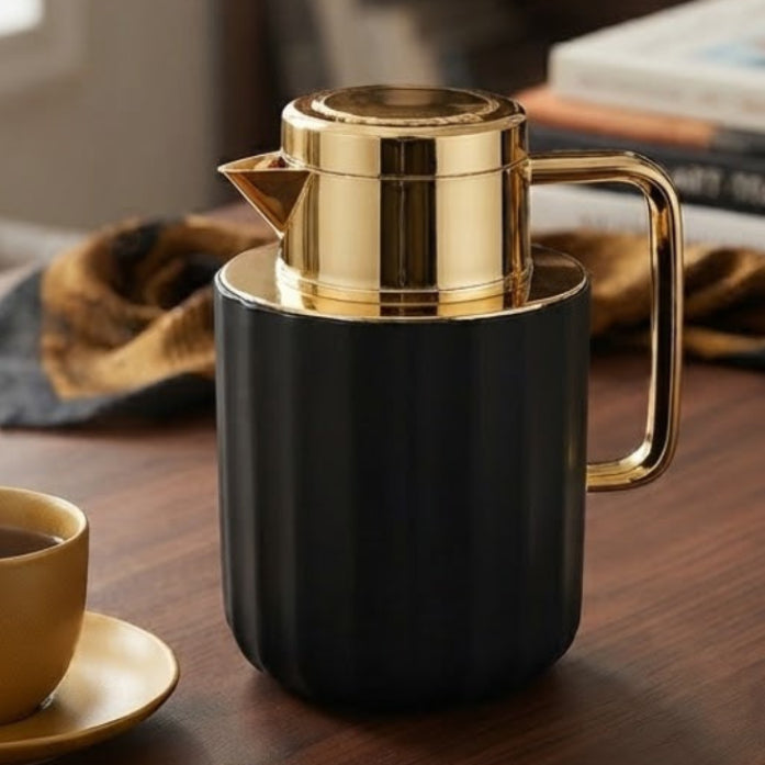 Modern Insulated Vacuum Flask 1 Liter Black at Zubaidas Homestore