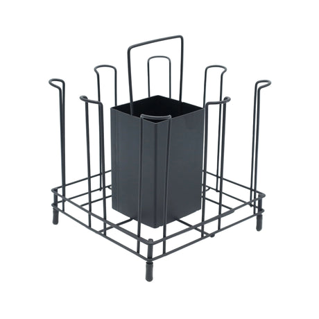 Modern Metal Mug Holder and Organizer Stand Black at Zubaidas Homestore Most Trusted Homestore in Pakistan