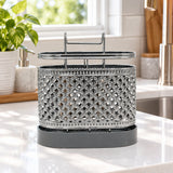 Modern Oval Metallic Spoon Holder at Zubaidas Homestore Pakistan