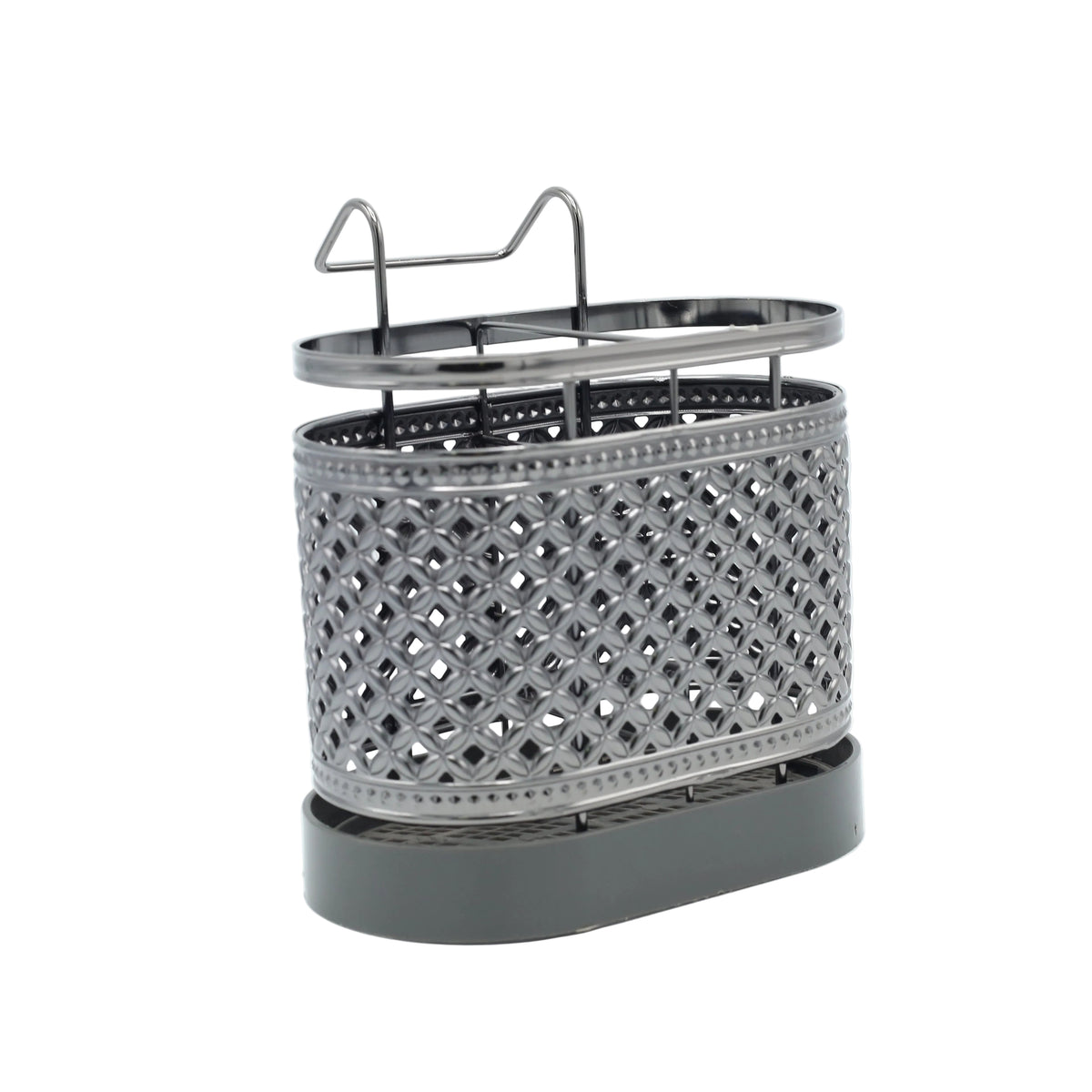 Modern Oval Metallic Spoon Holder at Zubaidas Homestore. The Largest Home Shop in Pakistan