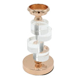 Modern Rose Gold Metal Candle Holder 3 Pieces Set at Zubaidas Homestore - House of The Biggest Collection of Decor in Pakistan