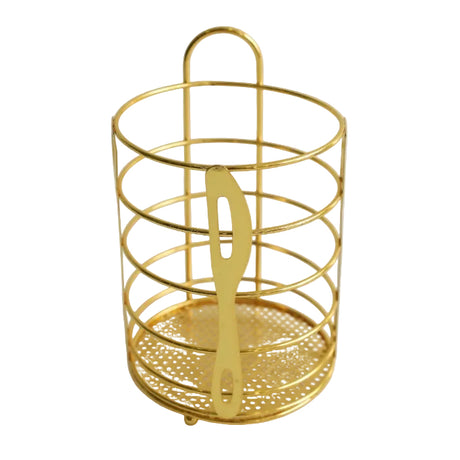 Modern Round Iron Spoon Holder Gold Wire at Zubaidas Homestore Pakistan