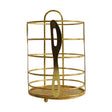 Modern Round Iron Spoon Holder Gold Wire at Zubaidas Homestore Best for Home Shopping