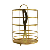 Modern Round Iron Spoon Holder Gold Wire at Zubaidas Homestore Best for Home Shopping