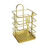 Modern Square Iron Spoon Holder Gold Wire at Zubaidas Homestore best for Home Shopping