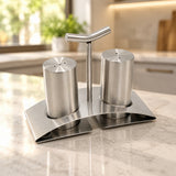 Modern Stainless Steel Salt and Pepper Shaker at Zubaidas Homestore