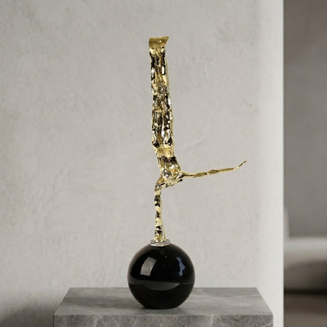 Modern Tabletop Ballerina Sculpture at Zubaidas Homestore