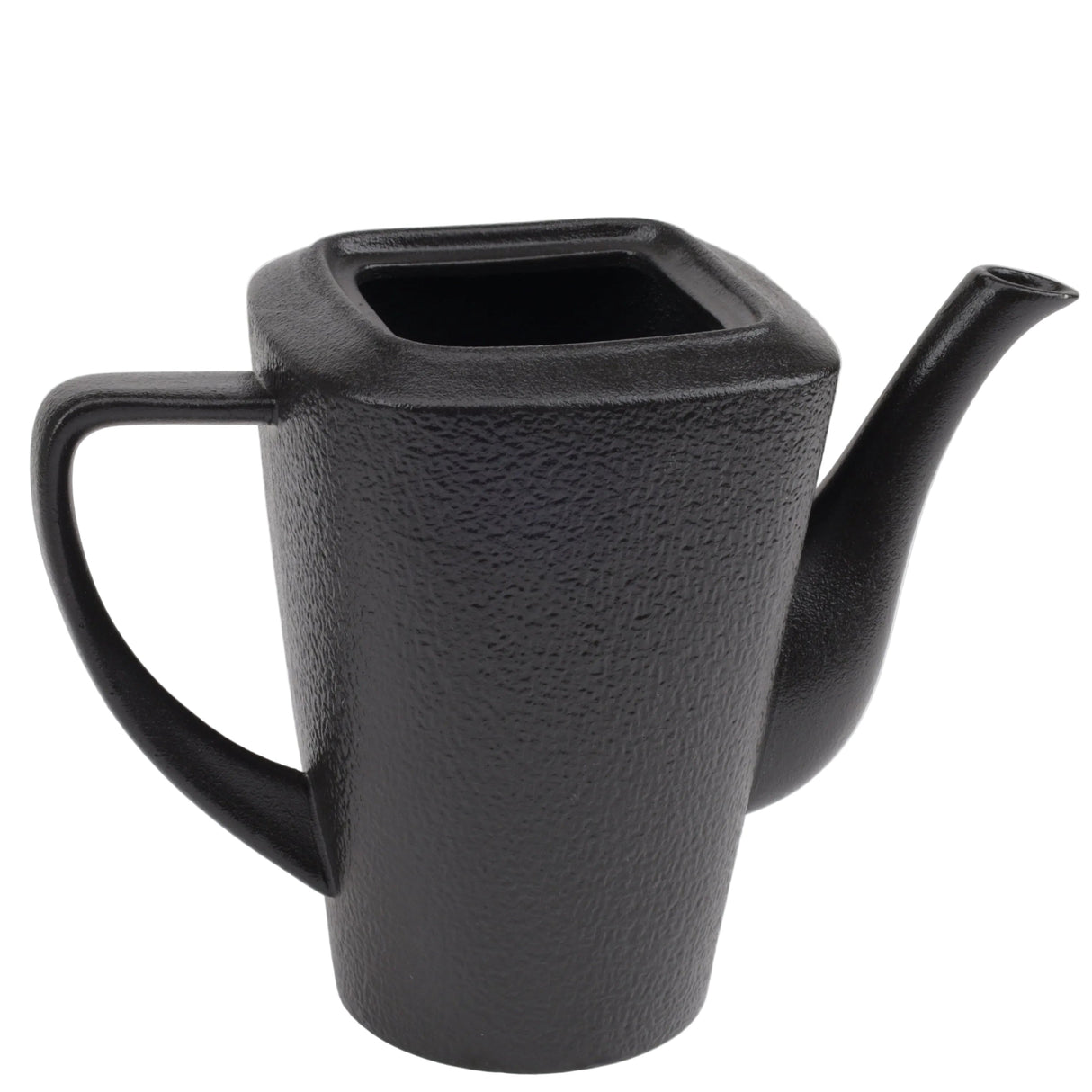 Modern Textured Square Black Tea Pot at Zubaidas Homestore Pakistan