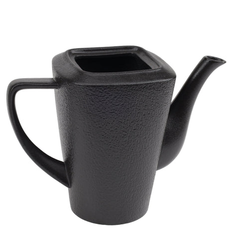 Modern Textured Square Black Tea Pot at Zubaidas Homestore Pakistan
