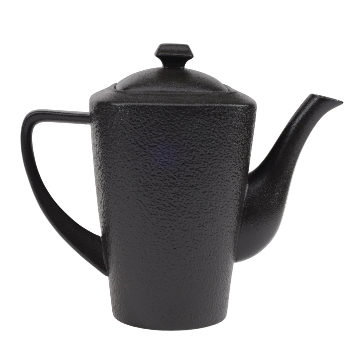 Modern Textured Square Black Tea Pot at Zubaidas No.1 Homestore in Pakistan