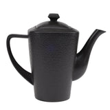 Modern Textured Square Black Tea Pot at Zubaidas No.1 Homestore in Pakistan