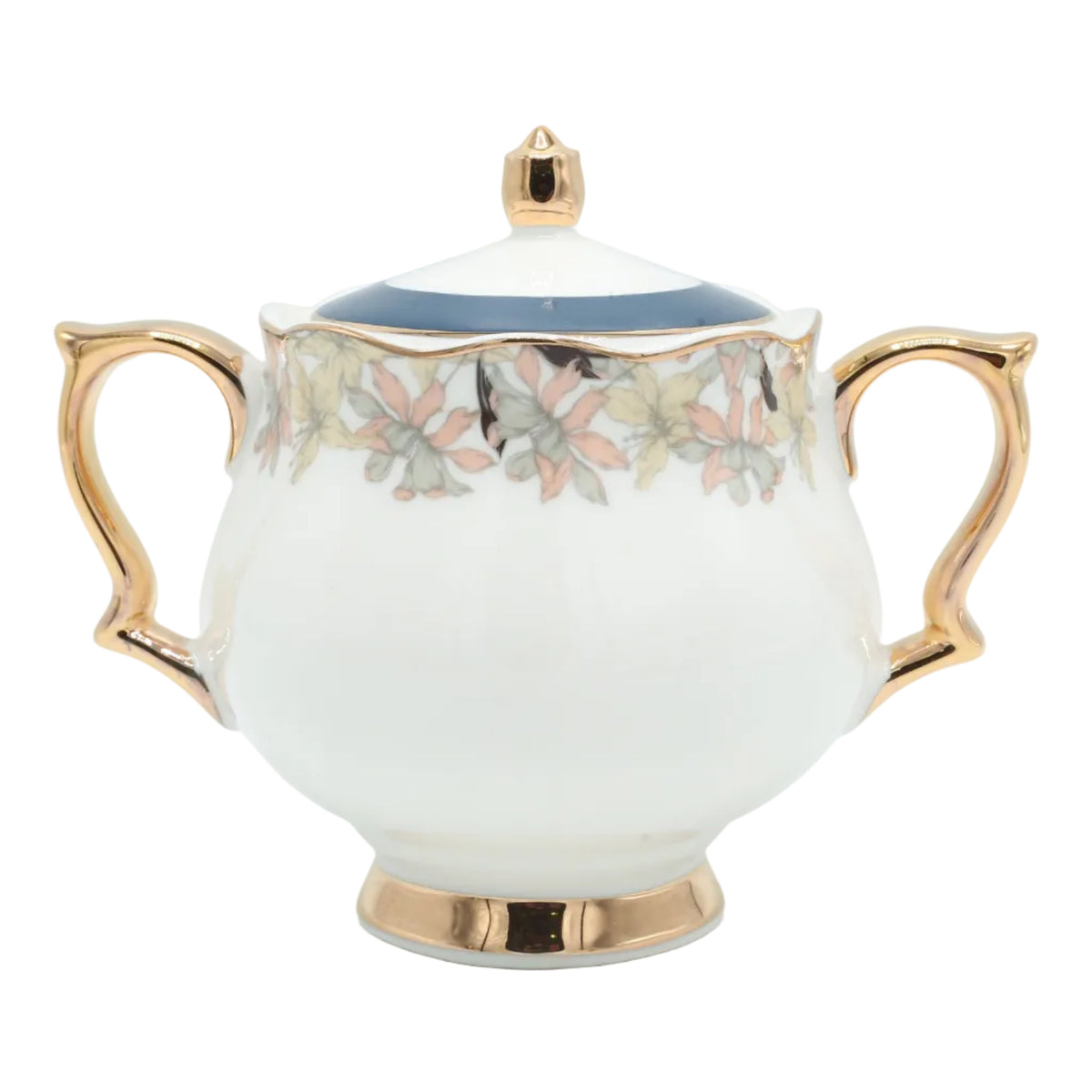 More & More Blue and Gold Dinner Set 65 Pieces at Zubaidas Homestore. Best Online Homestore in Pakistan