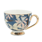 More & More Blue and Gold Dinner Set 65 Pieces at Zubaidas Homestore. Best Homestore in Pakistan