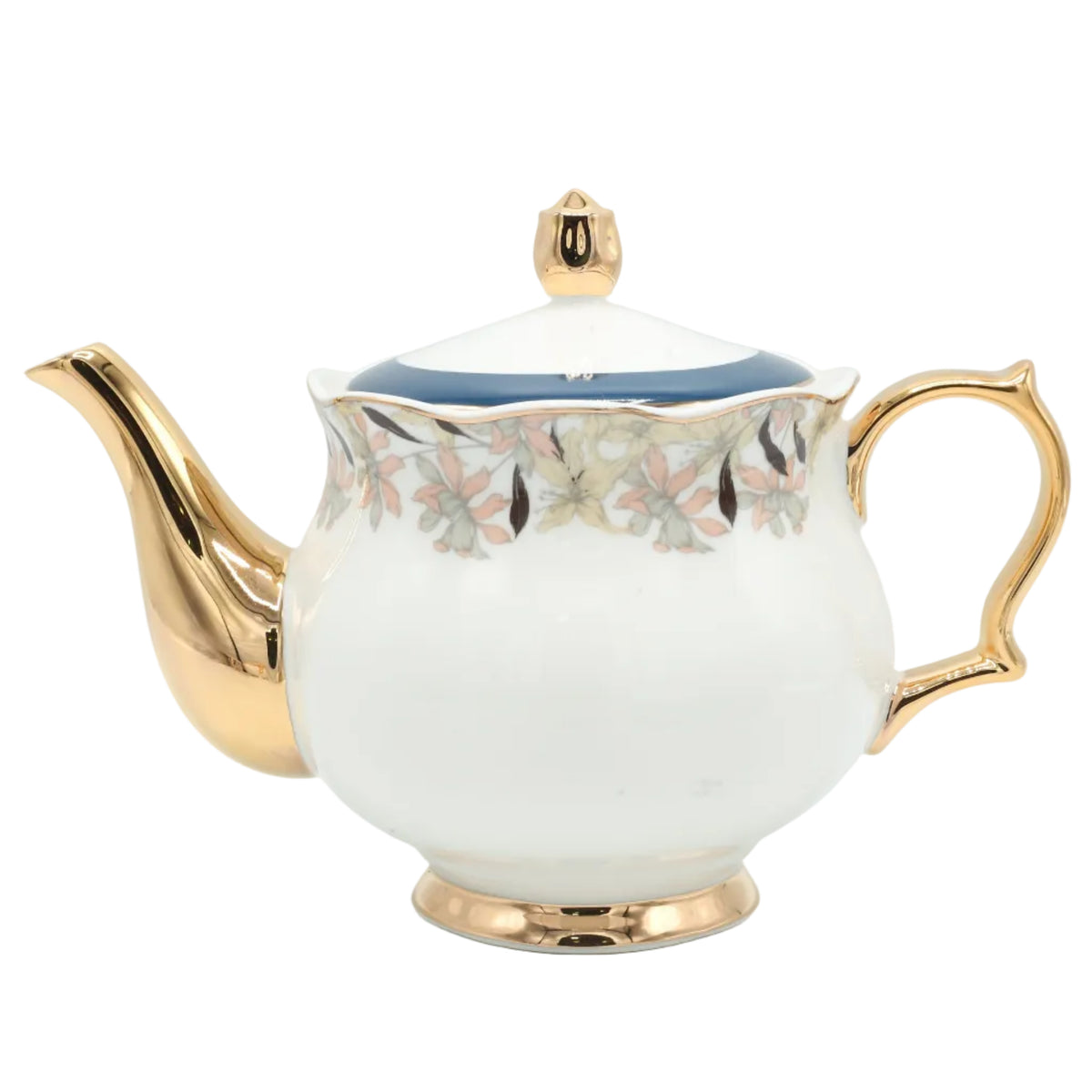More & More Blue and Gold Dinner Set 65 Pieces at Zubaidas Homestore. Number 1 Homestore in Pakistan
