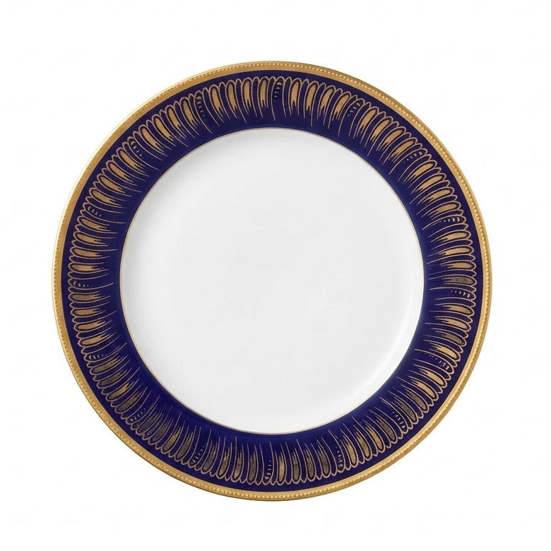 More & More Bone China Dinner Set 71 Pieces Blue and Gold Accent at Zubaidas Homestore. No 1 Homestore in Pakistan