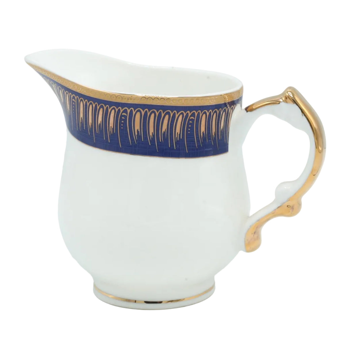 More & More Bone China Dinner Set 71 Pieces Blue and Gold Accent at Zubaidas Homestore. Number 1 Homestore in Pakistan