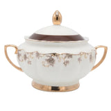 More & More Johnson Bros Inspired Brown Floral Dinner Set 65 Pieces at Zubaidas Homestore. House of The Biggest Collection of Dinner Sets in Pakistan