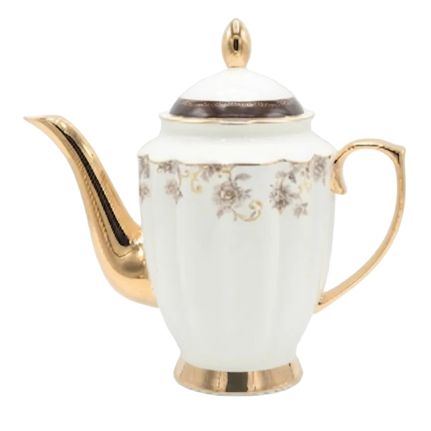 More & More Johnson Bros Inspired Brown Floral Dinner Set 65 Pieces at Zubaidas Homestore. Best Online Homestore in Pakistan