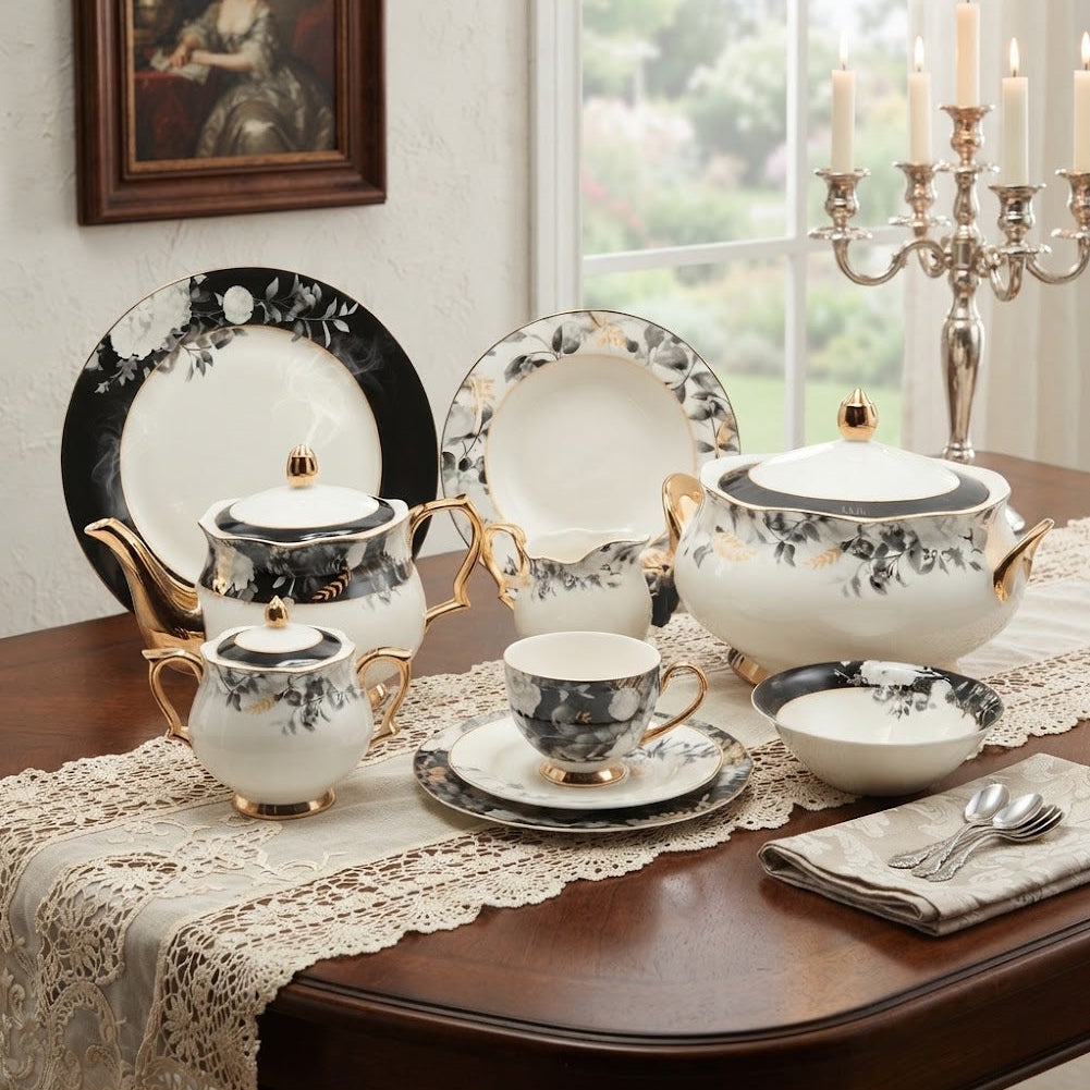 More & More Johnson Bros Inspired Dinner Set 65 Pieces at Zubaidas Homestore