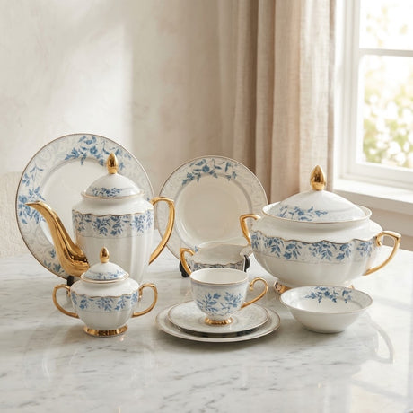 More & More Johnson Bros Style Bone China Dinner Set 65 Pieces at Zubaidas Homestore