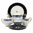 More & More Leaf Design Tea Set 24 Pieces at Zubaidas Homestore Pakistan