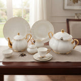 More & More Royal Albert Design Bone China Dinner Set 75 Pieces at Zubaidas Homestore 