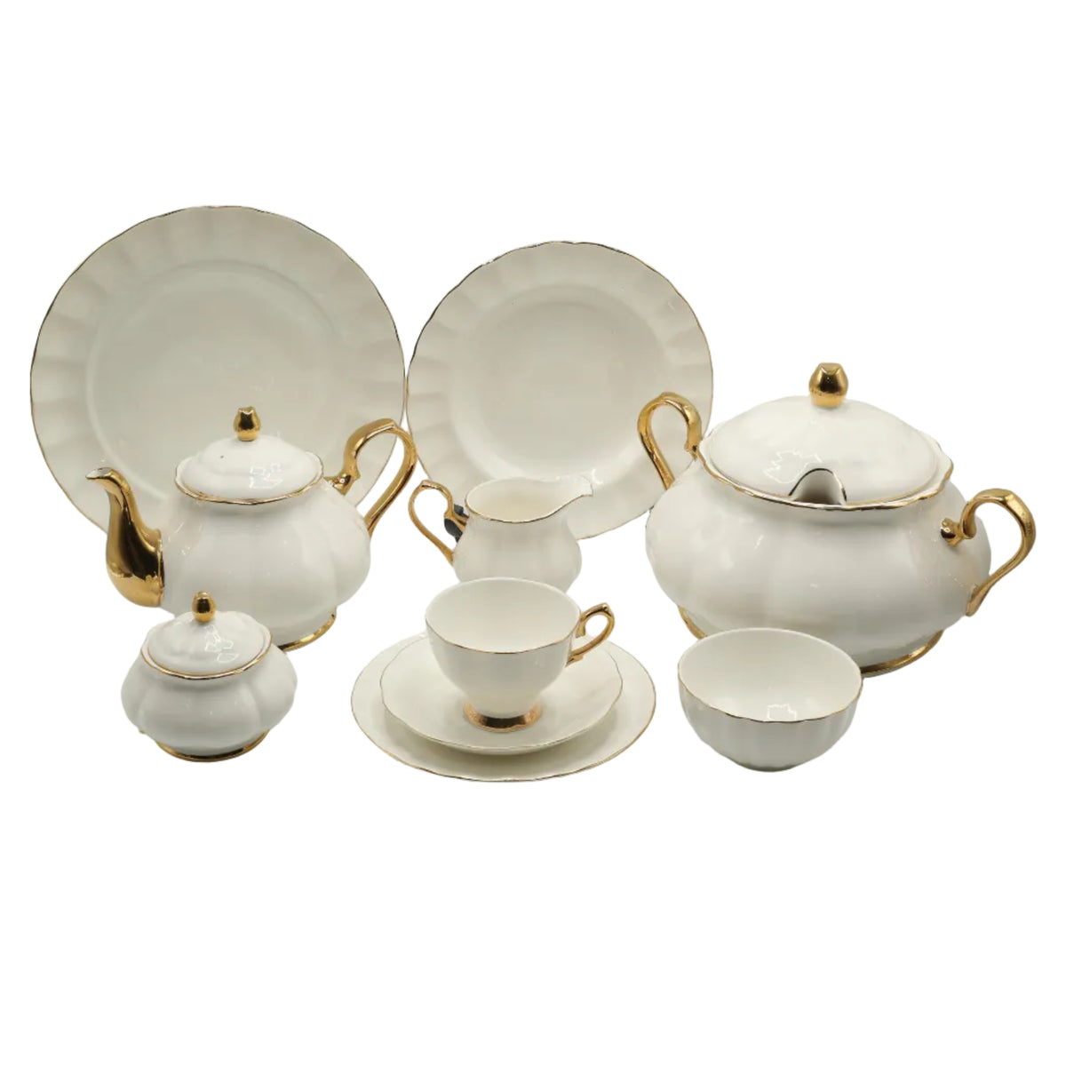 More & More Royal Albert Design Bone China Dinner Set 75 Pieces at Zubaidas Homestore Pakistan
