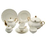 More & More Royal Albert Design Bone China Dinner Set 75 Pieces at Zubaidas Homestore Pakistan