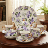 More & More Royal Albert Design Bone China Tea Set 24 Pieces at Zubaidas Homestore 